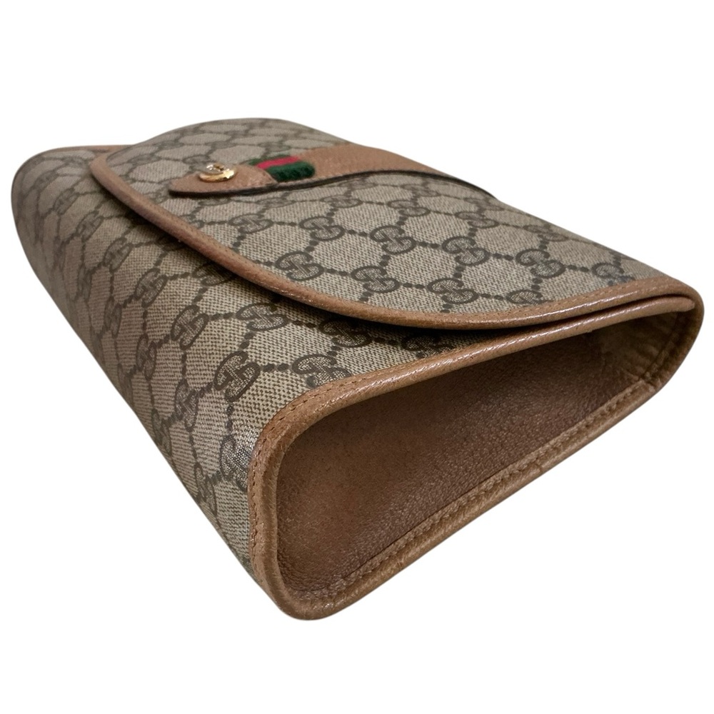 Vintage Gucci Supreme Brown GG Monogram Clutch - Picture 6 of 14